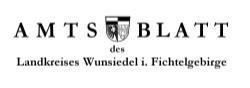 Logo Amtsblatt des Landkreises Wunsiedel i. Fichtelgebirge